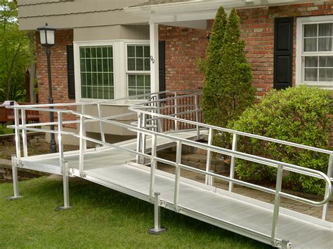 metal ramp for house|metal handicap ramps for residential.